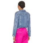 Etica Lennox Crop Jacket Size XS Blue Photo 6