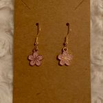 Pink Flower Dangle Earrings 🌸🌸 Photo 0