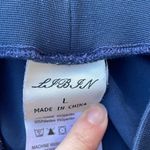 LJBJN Dark Green Cargo Comfy Joggers Size Large Womens Navy Blue Photo 3