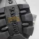 Michael Kors Womens Brooke Leather And Scuba Boot Bootie Fur Lined Size 7 Black Photo 11