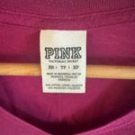 PINK - Victoria's Secret Victoria’s Secret cranberry v-neck short sleeve t-shirt XS Photo 2