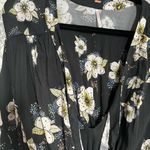 Free People black floral print Tuscan Dreams Romper S Photo 6