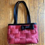 Harveys Original Seatbelt Bag Disney Minnie Mouse Big Black Red polka dot Bow Photo 0