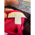 Michael Kors Women's Pink Layered Tank Top M Photo 4