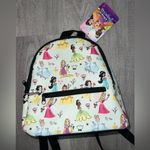 NWT! Disney Bioworld Floral Princess Mini Backpack Pink Multicolor White Photo 1