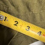 Quince  Olive Green Linen Shorts Small Women Photo 7