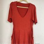 Torrid  Super Soft Knits Orange Short Sleeve Jersey Knit Mini Dress 00 Large Cozy Photo 1