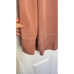 Lou & grey Lou & Grey Blush Collared Long Sleeve Blouse High Low Size Small Photo 1