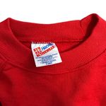 American Vintage Vintage 90s Red Christmas Happy Holidays Crew Neck Pullover Sweatshirt XL Photo 2