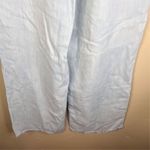 frame denim FRAME Super Drape Wide Leg Denim Drawstring Women's Chambray Pants Size Small‎ Photo 5