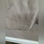 Tadashi Shoji Vintage  Champagne Taupe Silk Halter Maxi Gown with Shell Beaded 6 Photo 9