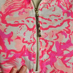 Lilly Pulitzer  pink half zip long sleeve pullover jacket size XXS L38 Photo 3