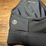 Lululemon  Swim Bikini Top Race With Me Aquelu UPF 50+ Black W2CGL5 Photo 2