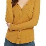 We The Free (Free People) Women's Starlight Henley Long Sleeve Sweater Photo 0