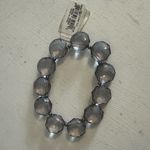 Macy's Large Crystal Beaded‎ Stretchy Bracelet Photo 3
