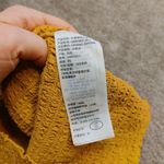 Abercrombie & Fitch Abercrombi & Fitch Crop Top Size XS Extra Small Mustard Ribbed Short Sleeve Photo 5