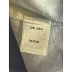 J. Jill‎ Pure Jill Linen Watercolor Flower Floral Flowy Oversized Shirt Size S White Photo 4