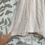 Umgee  ivory white Boho Embroidered Babydoll dress Cottage Peasant Tunic Sz med Photo 5