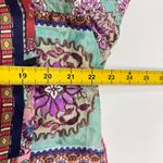 Johnny Was NWOT  Floral Silk Long Sleeves Tunic Dress Multicolor Bohemia Size S Photo 14