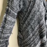 Free People Striped Knit Crochet Sweater Cardigan Photo 1