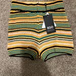 EGO  mid rise micro knit shorts‎ NWT SMALL Photo 3