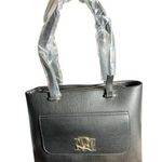 Badgley Mischka 🎉 HOST PICK🎉Badgely Mischka Black Vegan Leather Tote Bag. NWT Photo 2