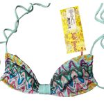 Luli Fama  Caricias de‎ Colores Bikini Top nwt Photo 1