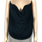 Wearever Black Draped Party Tank Top 3X Photo 0