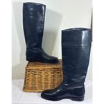 Women's Lauren Ralph Lauren Riding Boots Size 6B Black Leather Photo 2