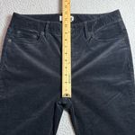 Vineyard Vines Corduroy Pants Womens 8 Black High Waisted Skinny Pants Photo 6