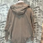 Free People Movement  All Your Love Hoodie soft green grey Oversized Jacket Sz S Photo 3