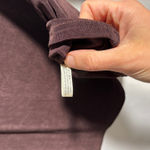 VTG Fiore Slinky Brown Top 3/4 Sleeve USA Elevated Basic Minimalist Travel L Size L Photo 4