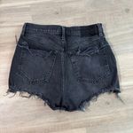 Abercrombie & Fitch Black Jean Shorts Ultra High Rise Mom Shorts Size 28 / 6 Photo 1