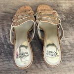 Mootsies Tootsies  Heeled Slip On Sandals Shoes Women’s Size 6.5 Tan Neutral Photo 8