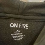 On Fire  Green Brooklyn New York Sweatshirt Photo 4