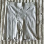 Aerie  white ribbed shorts Photo 0