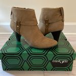 East 5th Heeled Ankle Taupe Brown Almond Toed Booties Sz 7 Photo 0