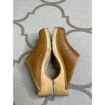 Olof Daughters Wooden Leather Clogs by Ulla made in Finland, size 38/ US 7.5 Brown Photo 3