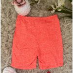 Boutique Orange Biker Shorts Photo 4