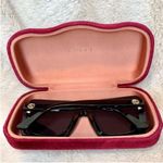 Gucci Black Oversized Square Sunglasses GG0328S Photo 12