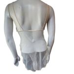 Vintage Cinema Etoile Cream Babydoll (M) White Size M Photo 4