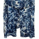 Fifteen Twenty Split Back Layered Tank Top Blue and White Print Size XS Photo 6