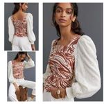 Love the Label smocked eyelet top large White Photo 1