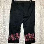Geoffrey Beene Sport Black Floral Capri Photo 0