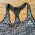 Adidas aero knit cool climate vintage gray polka dot tank top size medium Photo 1