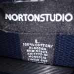 Norton Mcnaughton Norton Studio L Academia Navy Preppy Cardigan Sweater Photo 5