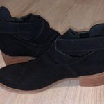 JustFab  low rider black faux leather buckle ankle boots Photo 2