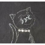 Vintage Womens Toi 80s 90s Black Cat T Photo 6