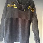 Disney NWT World 50th Anniversary Spirit Jersey Hoodie Gold And Black Castle Photo 7