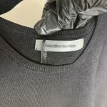 Maniere De Voir NWT  Knitted Contour Top Black Size Large Photo 3